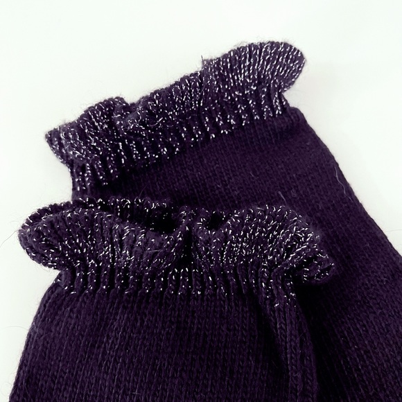 Banana Republic Black Knit Gloves (Made of Italian Yarn) - Picture 4 of 5